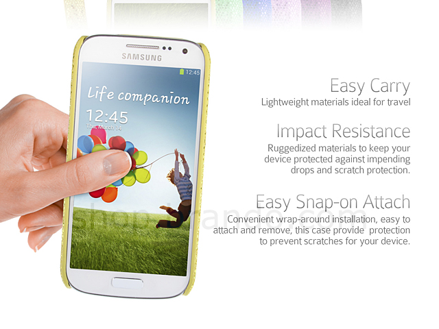 Samsung Galaxy S4 mini Glitter Plactic Hard Case