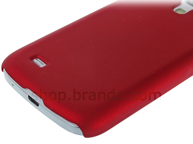 Samsung Galaxy S4 Mini Rubberized Back Hard Case