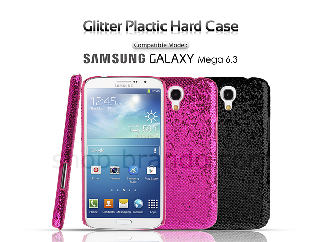 Samsung Galaxy Mega 6.3 Glitter Plactic Hard Case