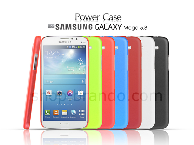 Matted Color Samsung Galaxy Mega 5.8 Duos Soft Back Case