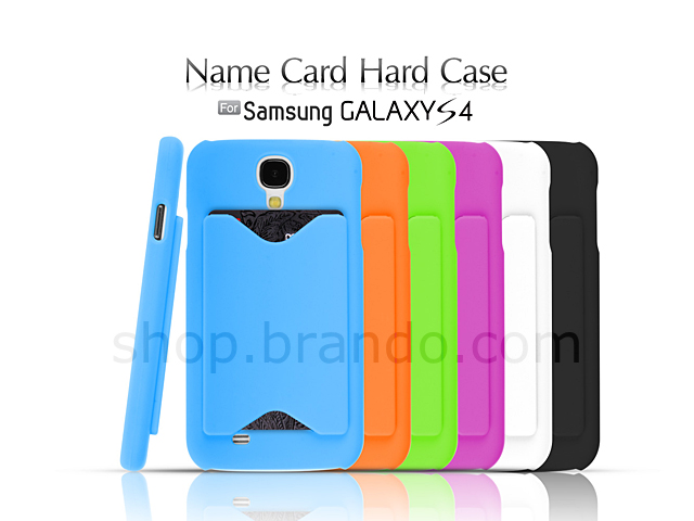 Samsung Galaxy S4 Name Card Hard Case