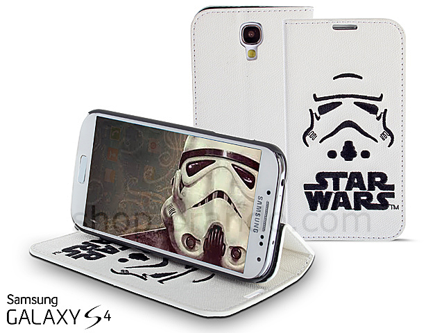 Scheur Niet verwacht Trouw Samsung Galaxy S4 Star Wars - Stormtrooper Leather Flip Case (Limited  Edition)