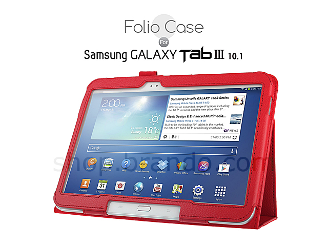 Folio Case For Samsung Galaxy Tab 3 10.1