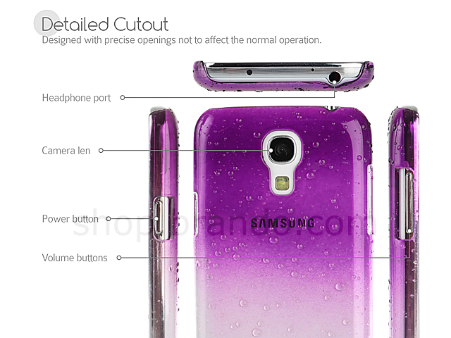 Samsung Galaxy S4 mini Water Drop Back Case