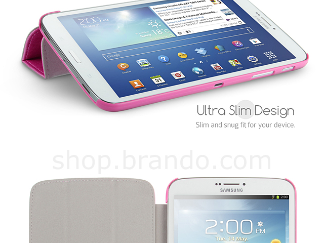 Bright Flip Case for Samsung Galaxy Tab 3 8.0
