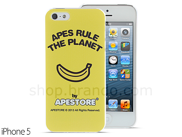 iPhone 5 / 5s APESTORE - Banana Apes Back Case