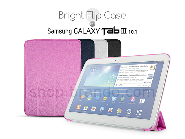 Bright Flip Case for Samsung Galaxy Tab 3 10.1