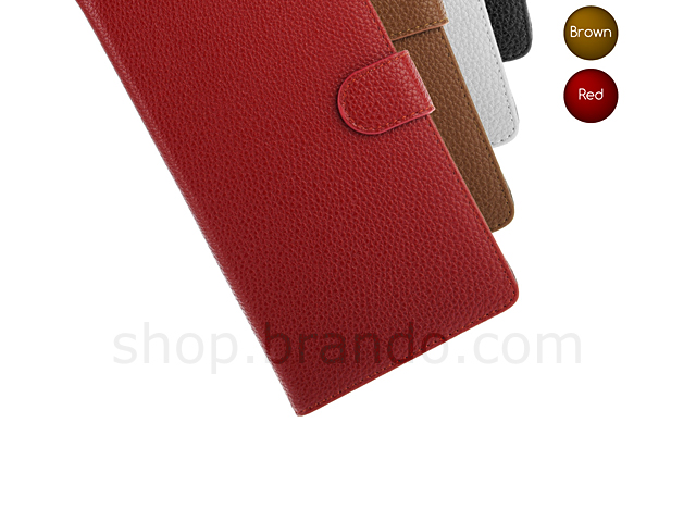 Leather Flip Card Case for Sony Xperia Z Ultra