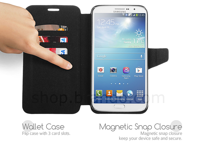 SnapFlip Case for Samsung Galaxy Mega 6.3