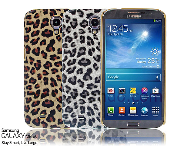 Samsung Galaxy Mega 6.3 Leopard Stripe Back Case