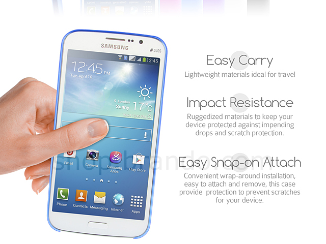 Samsung Galaxy Mega 5.8 Duos Matte Plastic Back Case