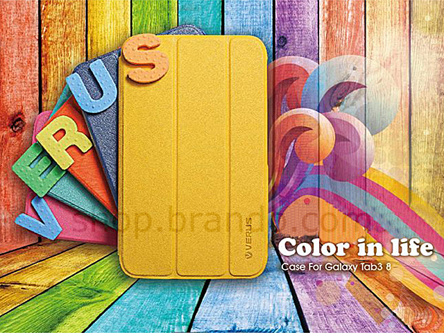 Verus Saffiano K1 Leather Case For Samsung Galaxy Tab 3 8.0