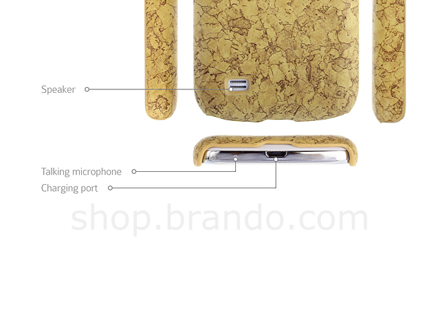 Samsung Galaxy S4 Mini Pine Coated Plastic Case