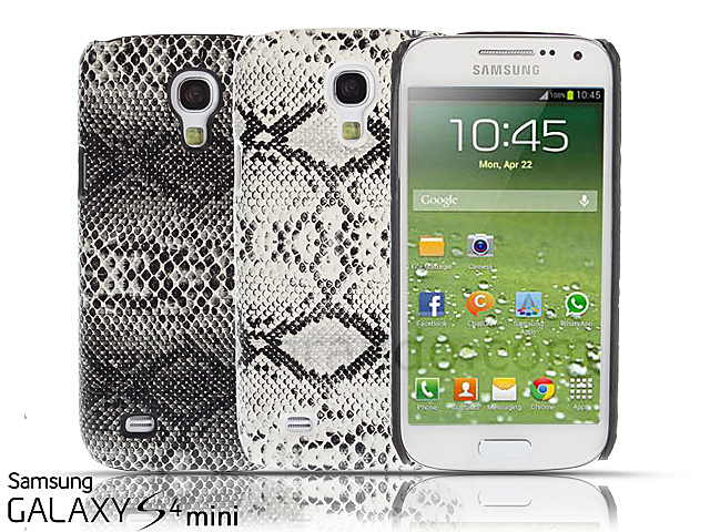 Samsung Galaxy S4 Mini Faux Snake Skin Back Case