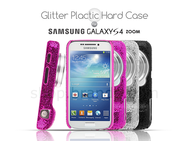 Samsung Galaxy S4 Zoom Glitter Plactic Hard Case