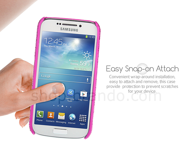Samsung Galaxy S4 Zoom Glitter Plactic Hard Case