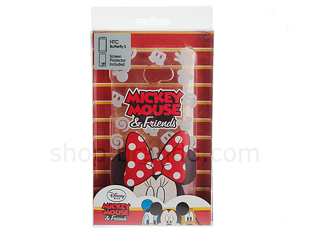 HTC Butterfly S Disney - Minnie Thinness Transparent Case