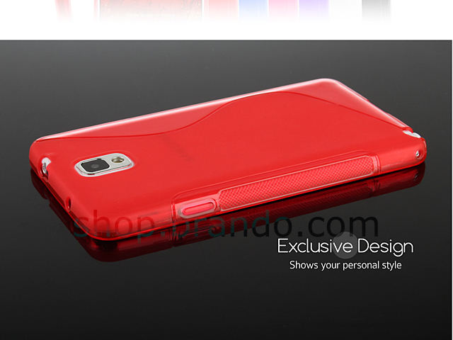 Samsung Galaxy Note 3 Wave Plastic Back Case