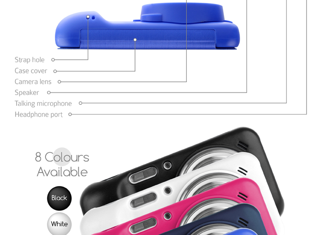Folio Flip View Case for Samsung Galaxy S4 Zoom