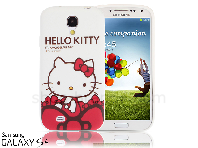 Samsung Galaxy S4 Hello Kitty Taffy Soft Silicone Case (Limited Edition)