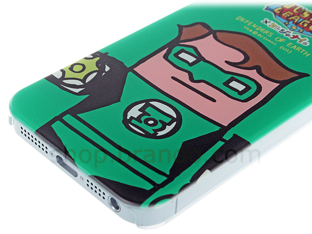 iPhone 5 / 5s Justice League X Korejanai DC Comics Heroes - Green Lantern Back Case (Limited Edition)