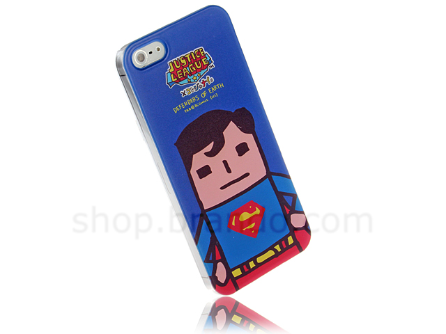 iPhone 5 / 5s Justice League X Korejanai DC Comics Heroes - Superman Back Case (Limited Edition)