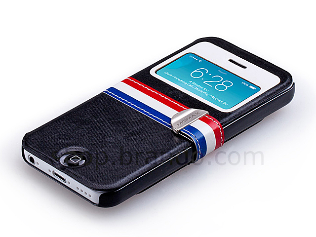 Momax iPhone 5c French Style Stand View Case