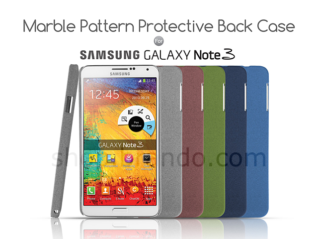 Samsung Galaxy Note 3 Marble Pattern Protective Back Case