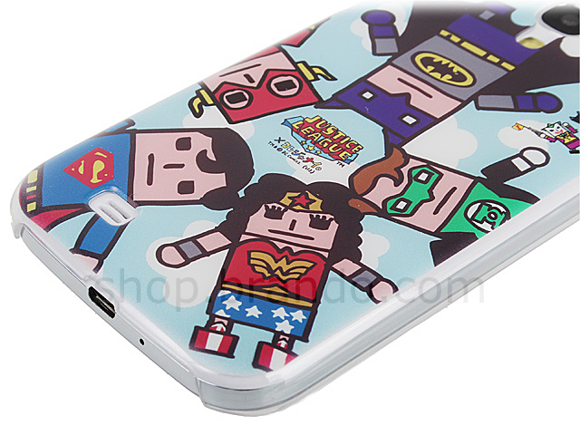 Samsung Galaxy S4 Justice League X Korejanai DC Comics Heroes - 5 Heroes Back Case (Limited Edition)
