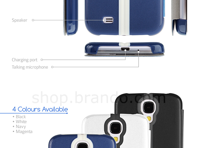 Samsung Galaxy S4 Two-Tone Smart View Case