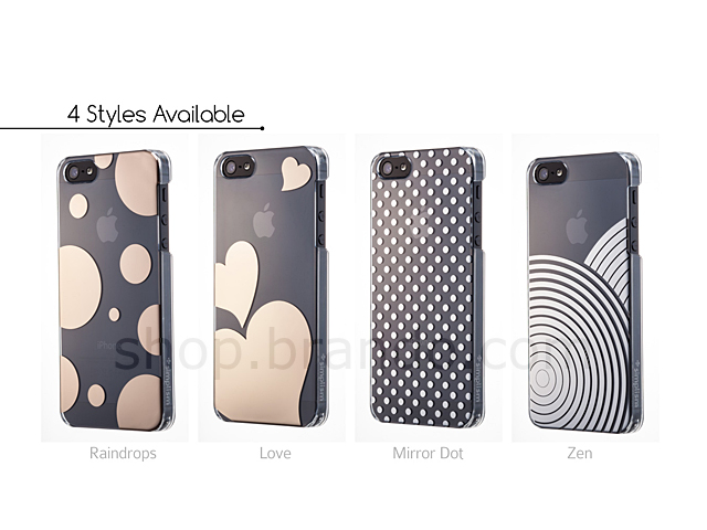 Simplism Floating Pattern Cover Set for iPhone 5 / 5s