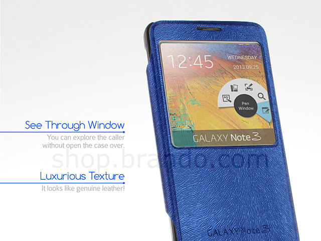 Flip Cover View Case for Samsung Galaxy Note 3