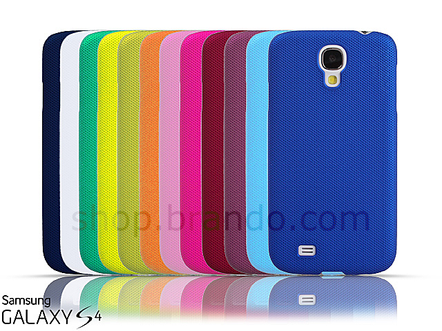 Samsung Galaxy S4 Metallic-Like Plastic Back Case