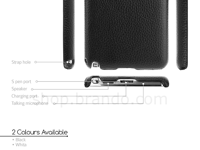Samsung Galaxy Note 3 Leather Back Case