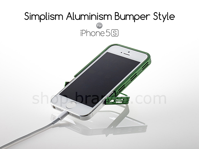 Simplism Aluminism Bumper Style for iPhone 5s