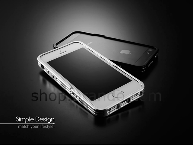 Simplism Aluminism Bumper Style for iPhone 5s