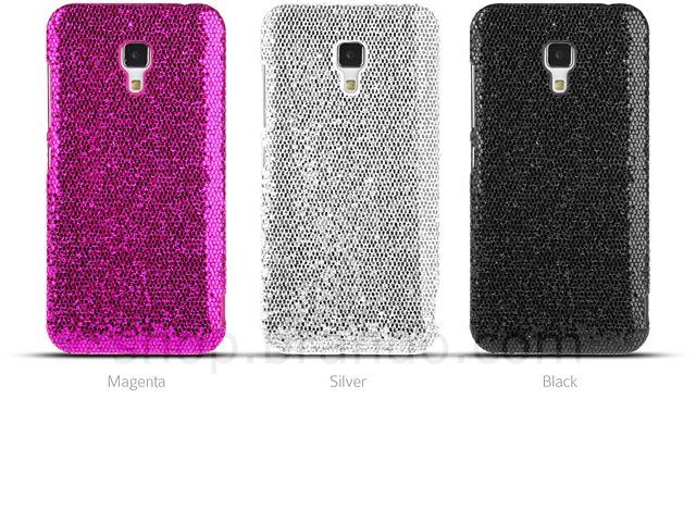 Xiaomi Mi2A Glitter Plactic Hard Case