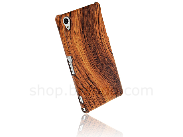 Sony Xperia Z1 Woody Patterned Back Case
