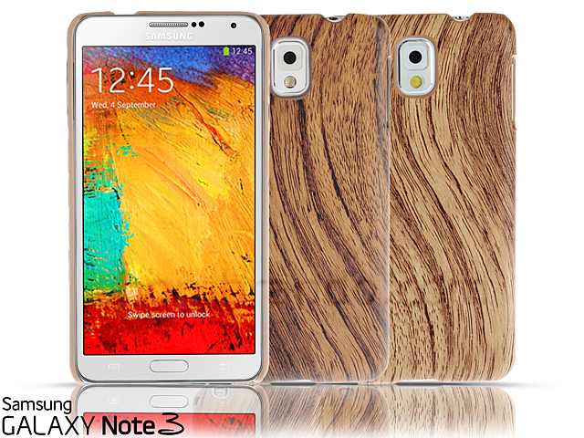 Samsung Galaxy Note 3 Woody Patterned Back Case