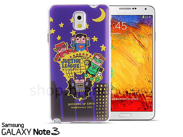 Samsung Galaxy Note 3 Justice League X Korejanai DC Comics Heroes - Darkness Back Case (Limited Edition)