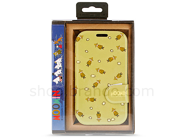 Samsung Galaxy S4 MOOMIN - Snufkin Floral Folio Case (Limited Edition)