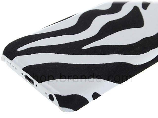 iPhone 5c Zebra-Stripe Back Case