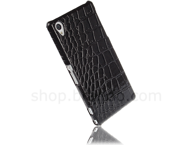 Sony Xperia Z1 Crocodile Leather Back Case