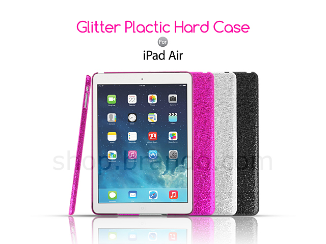 iPad Air Glitter Plactic Hard Case