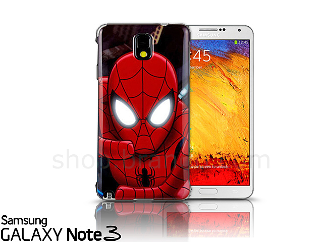 Samsung Galaxy Note 3 MARVEL Spiderman NFC Lighting Beam Case