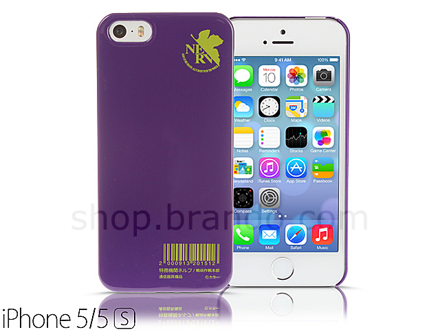 iPhone 5 / 5s Neon Genesis Evangelion - NERV Unit-01 Back Case (Limited  Edition)