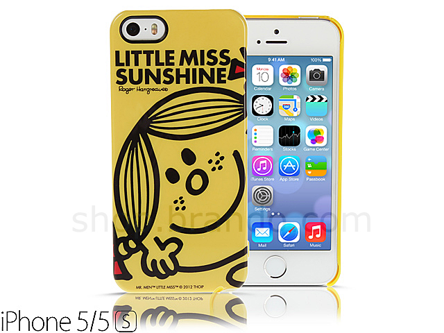 iPhone 5 / 5s Mr Men & Little Miss - Little Miss Sunshine Back Case (Limited Edition)