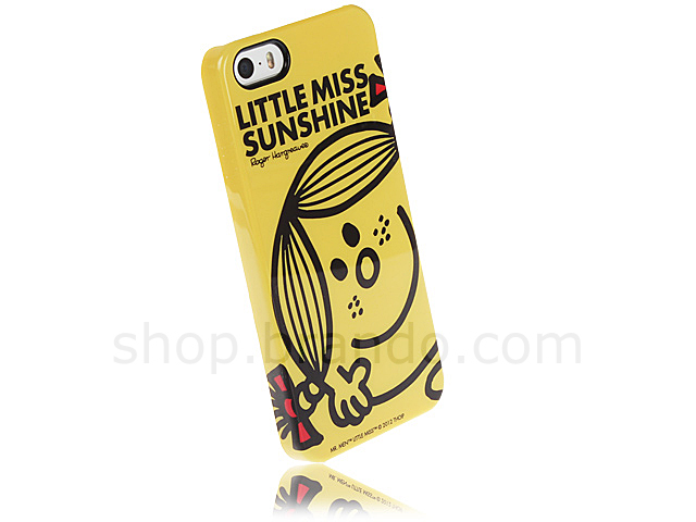 iPhone 5 / 5s Mr Men & Little Miss - Little Miss Sunshine Back Case (Limited Edition)