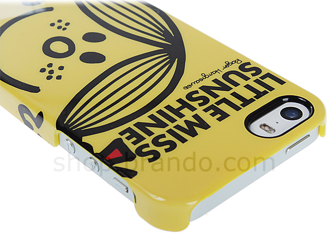 iPhone 5 / 5s Mr Men & Little Miss - Little Miss Sunshine Back Case (Limited Edition)