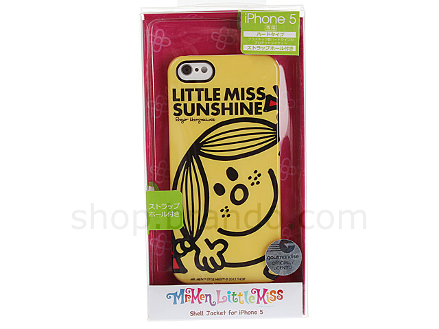 iPhone 5 / 5s Mr Men & Little Miss - Little Miss Sunshine Back Case (Limited Edition)